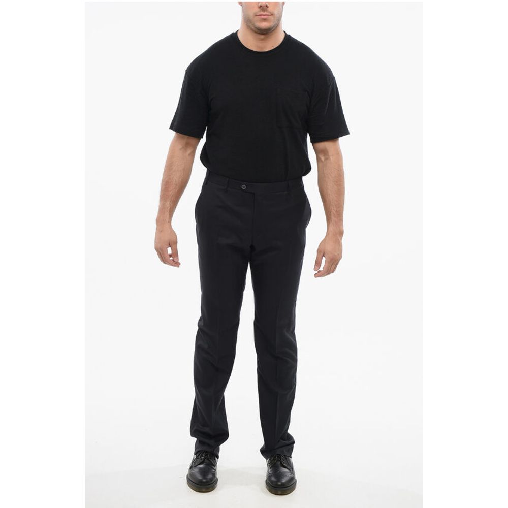 Corneliani Virign Wool Pants with Welt Pockets - Image 4