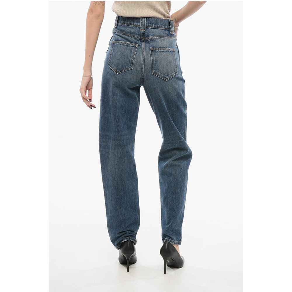 Khaite Slim Fit ALBI Denims with Belt Loops 19cm - Image 2
