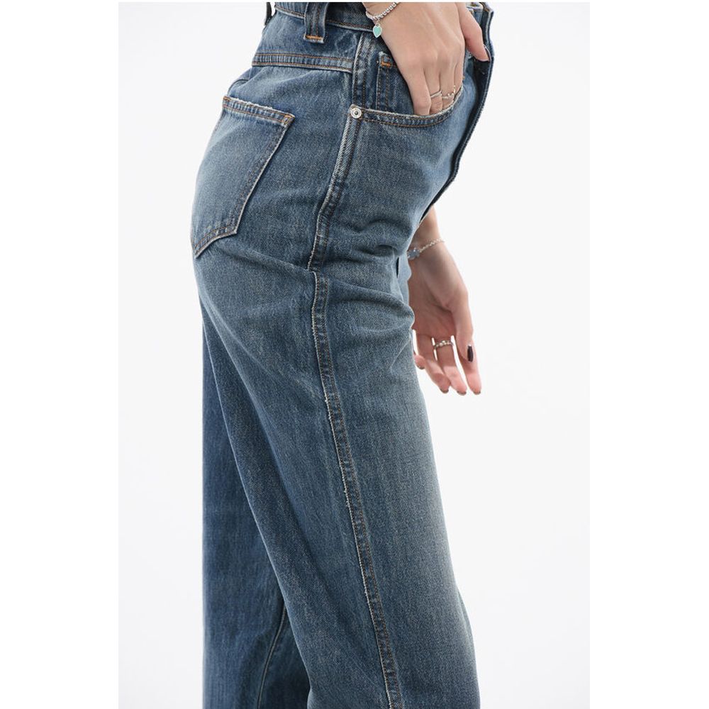 Khaite Slim Fit ALBI Denims with Belt Loops 19cm - Image 3