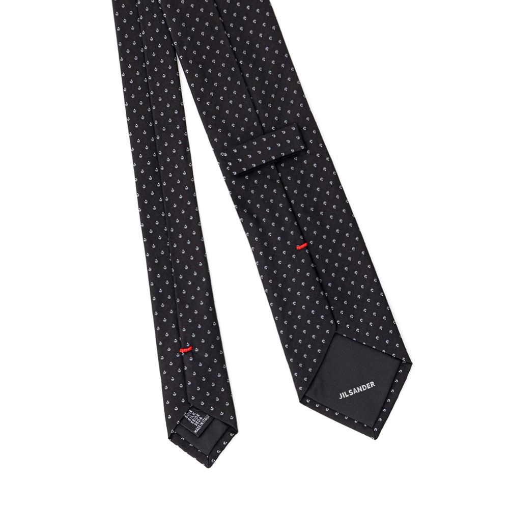 Jil Sander Blue Silk Ties & Bowty - Image 3