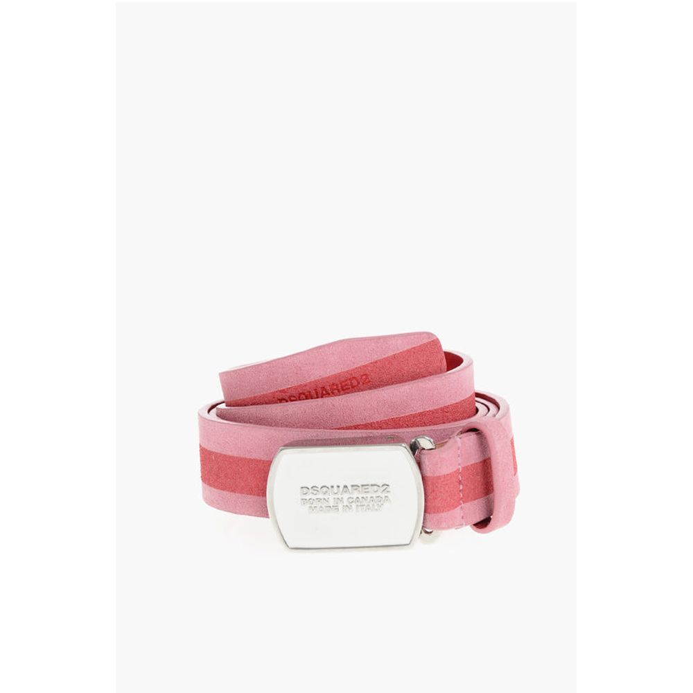 Dsquared² Two-Tone Suede Belt 30mm