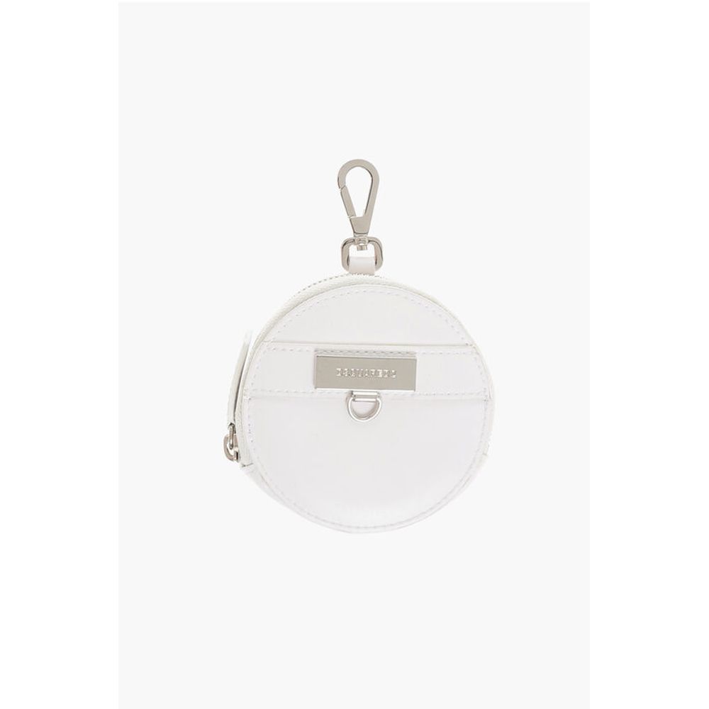 Dsquared² Leather Purse with Carabiner