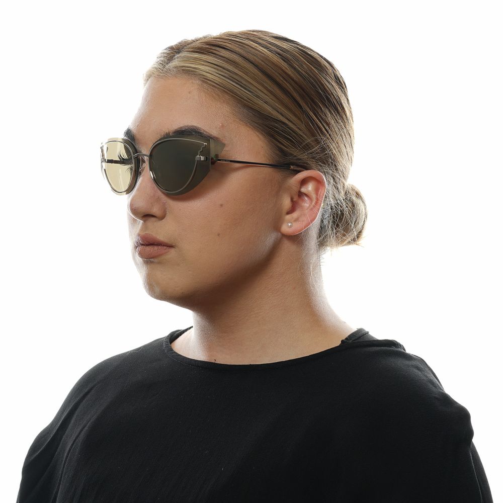Police Gold Women Sunglasses - Image 4