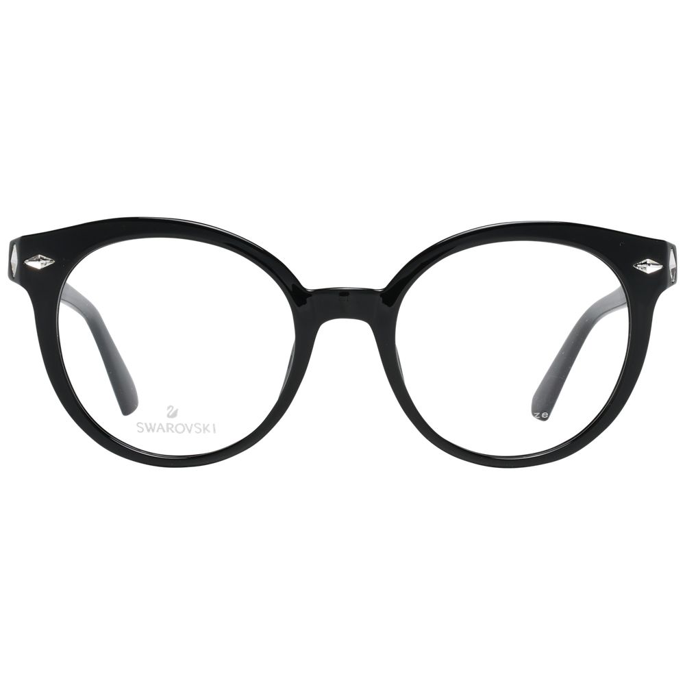 Swarovski Black Plastic Glasses (Frames) - Image 2