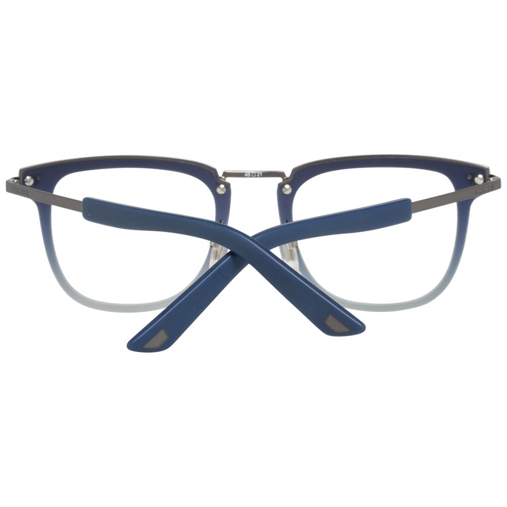 Police Blue Metal & Plastic Glasses (Frames) - Image 3