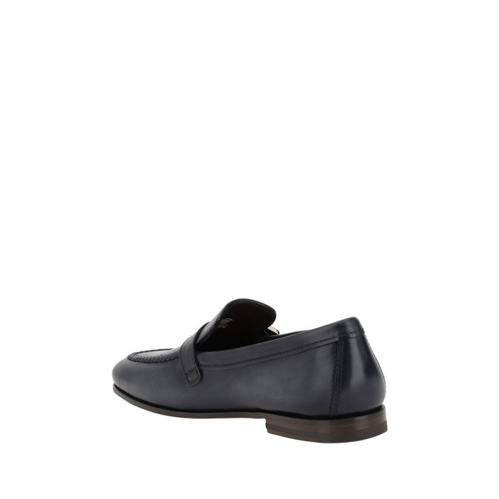 Santoni Loafers with a single buckle - Image 3