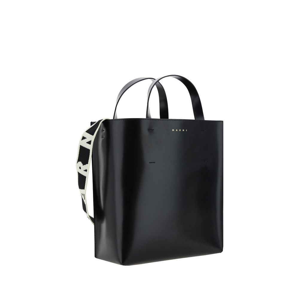 Marni Black Calf Leather Bos Taurus Handbag - Image 2