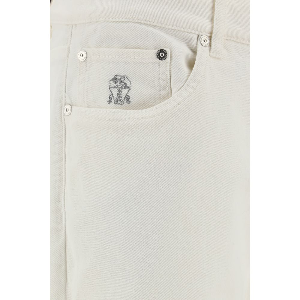 Brunello Cucinelli Jeans with turn-up hem - Image 3