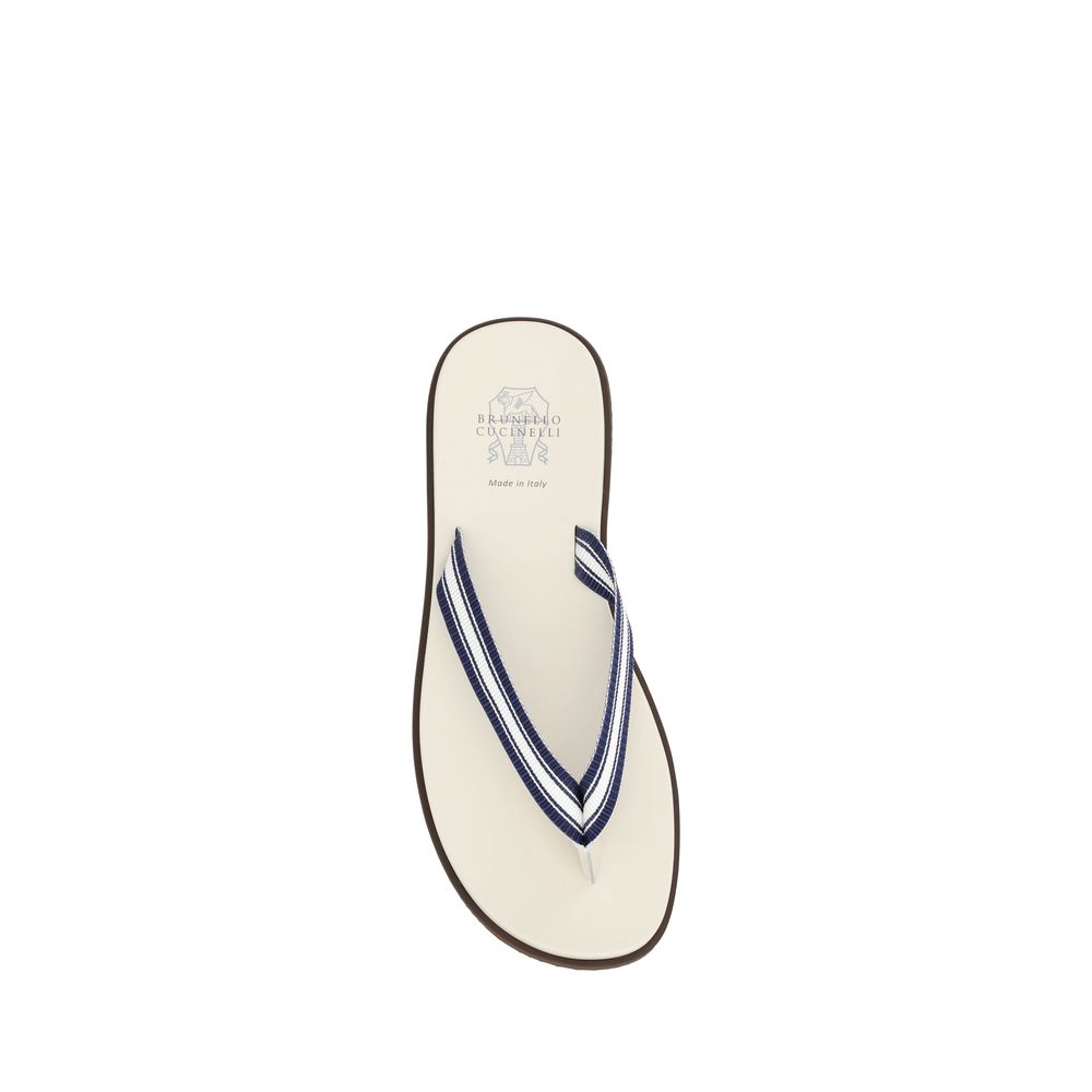 Brunello Cucinelli Thong Slippers - Image 4