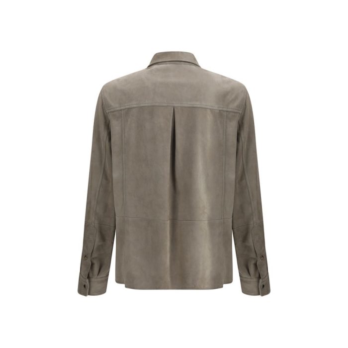 Brunello Cucinelli Suede Shirt - Image 2