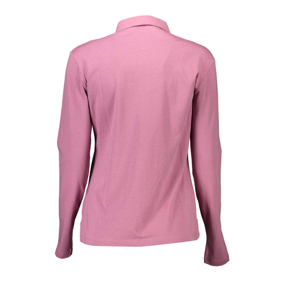 U.S. POLO ASSN. Pink Cotton Women Polo Shirt - Image 2