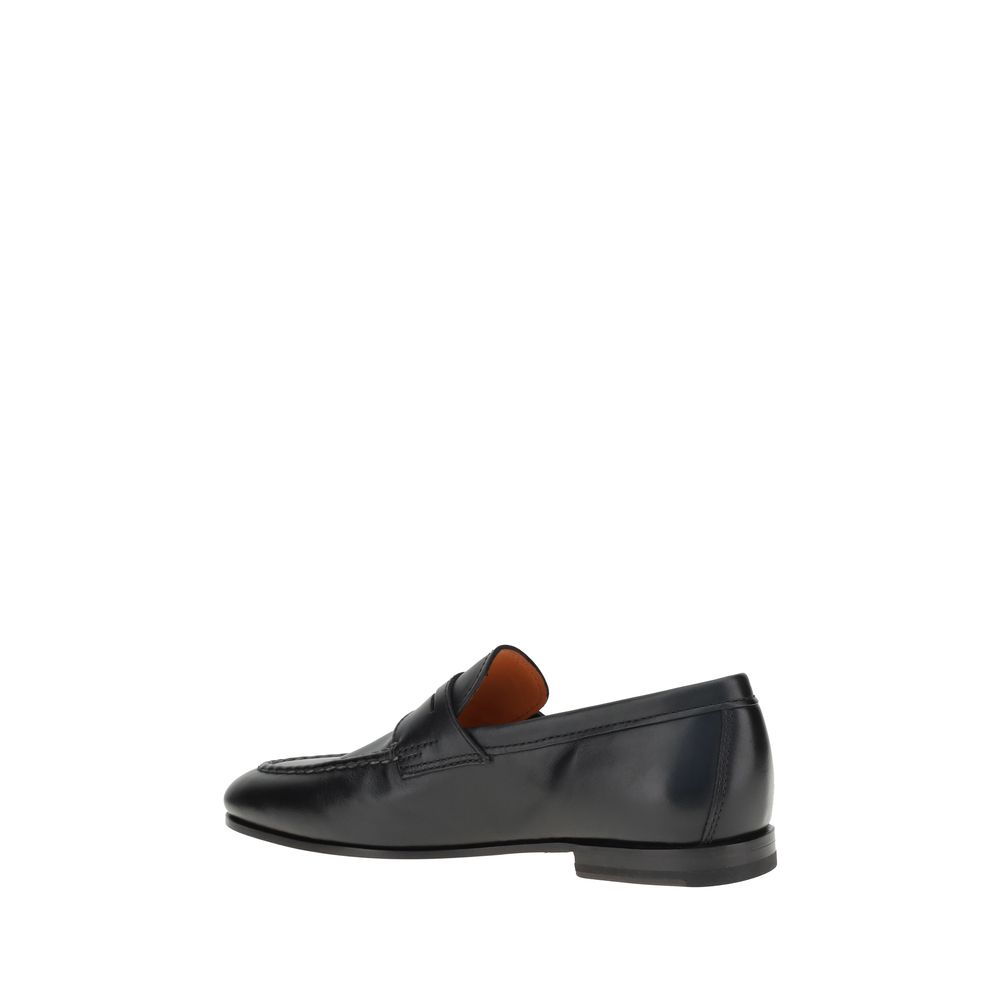 Santoni Leather Loafers - Image 3