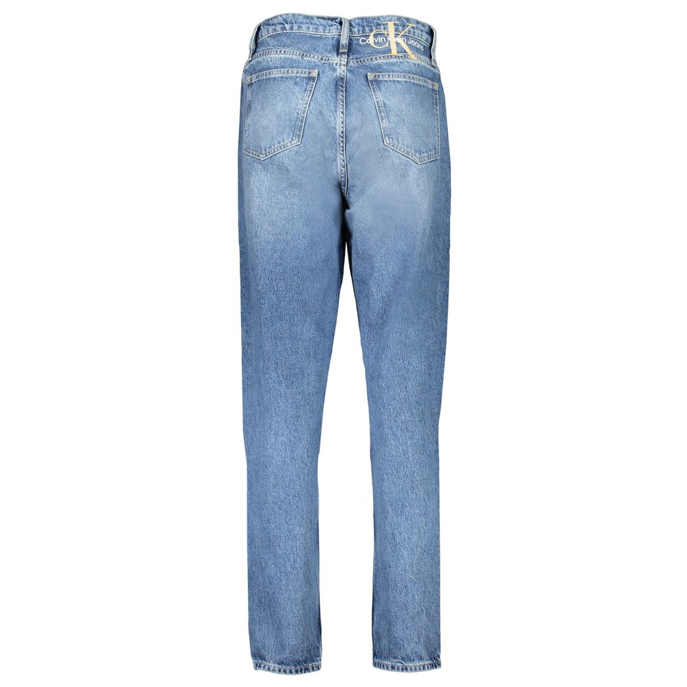 Calvin Klein Blue Cotton Jeans & Pant - Image 2