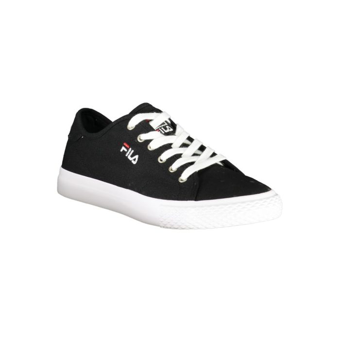 Fila Sleek Black Laced Sports Sneakers - Image 2
