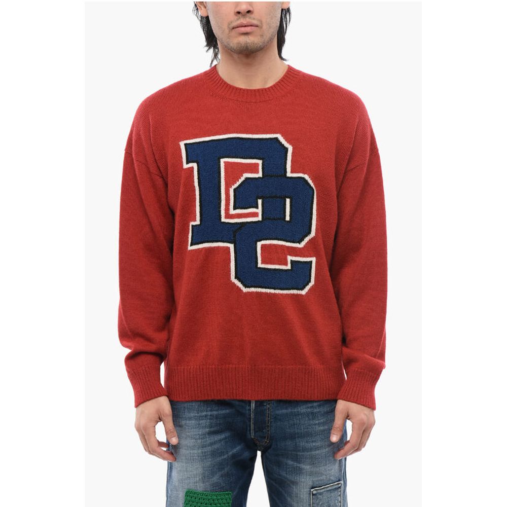 Dsquared² Crewneck Sweater With Embroidered Logo