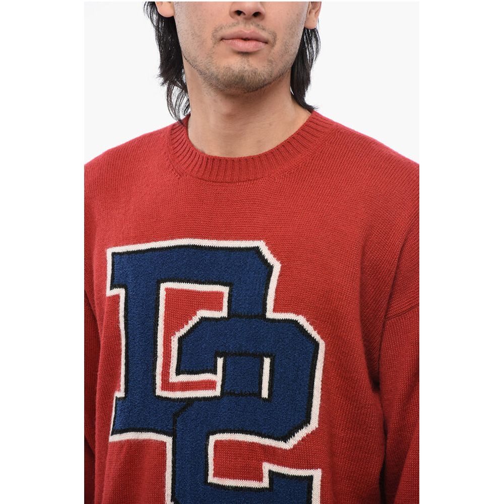 Dsquared² Crewneck Sweater With Embroidered Logo - Image 3