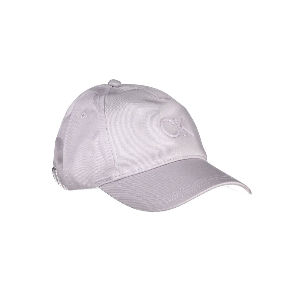 Calvin Klein Purple Cotton Women Hat - Image 2