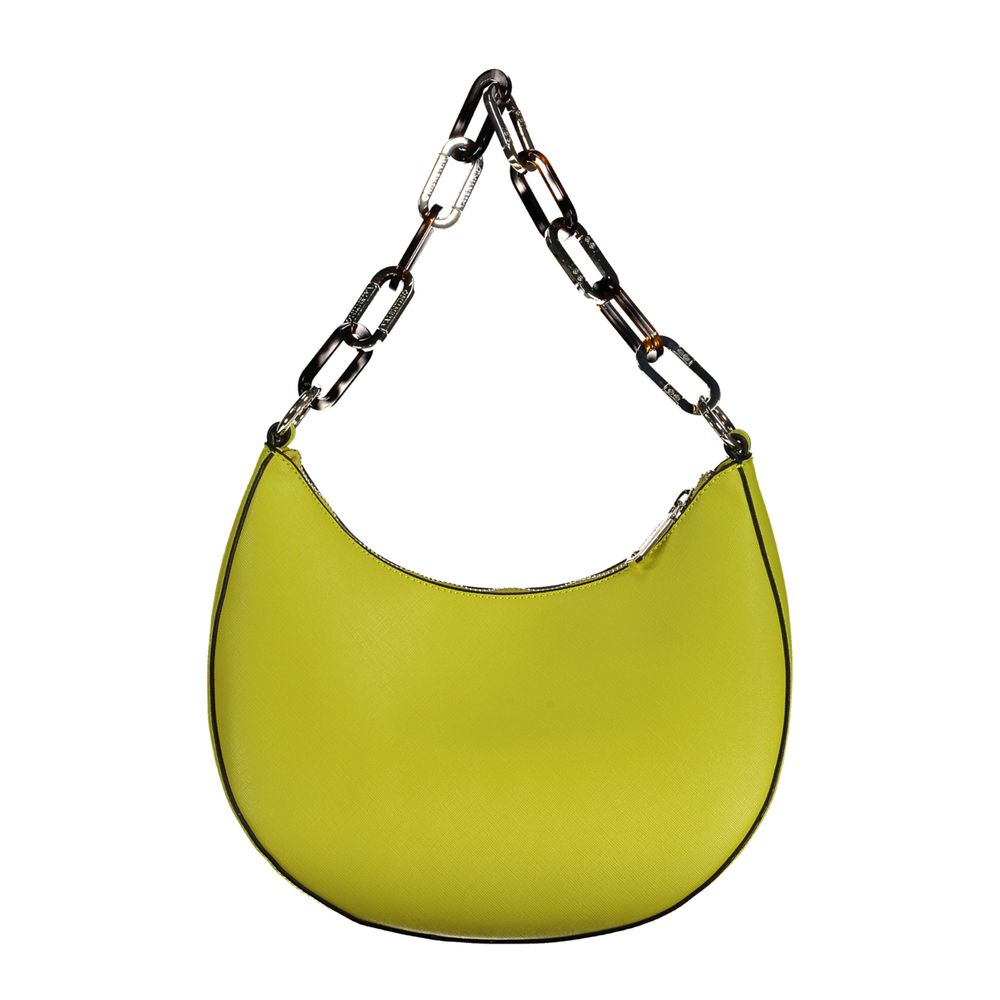 Mario Valentino Yellow Polyethylene Women Handbag - Image 2