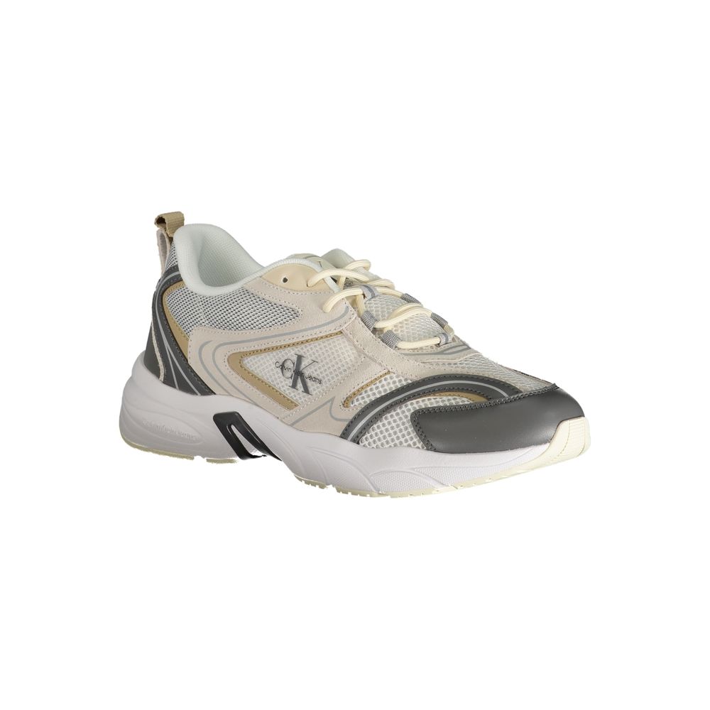 Calvin Klein Beige Polyester Sneaker - Image 2