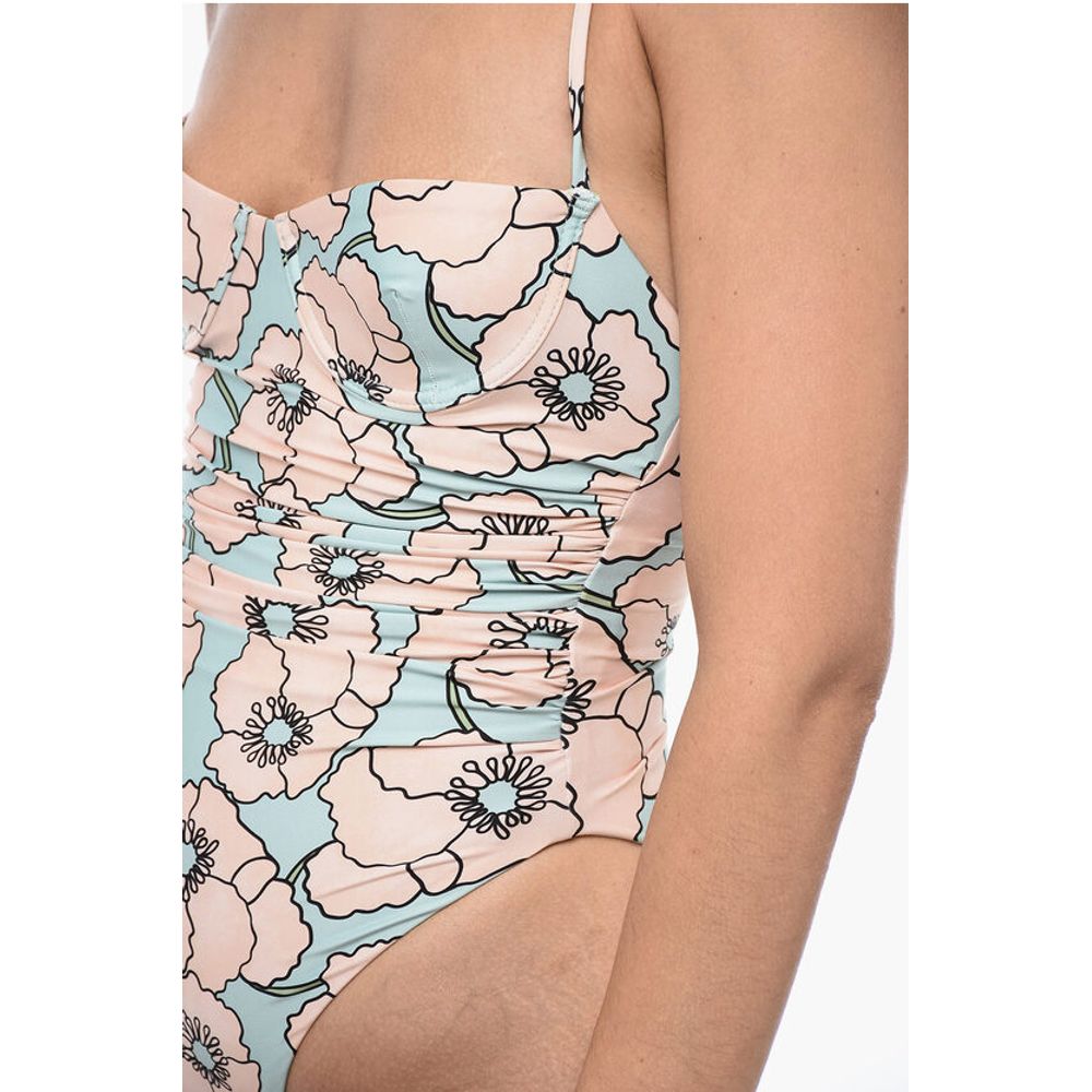 Agua by Agua Bendita Gathered RABANO One-Piece Swimsuit - Image 3