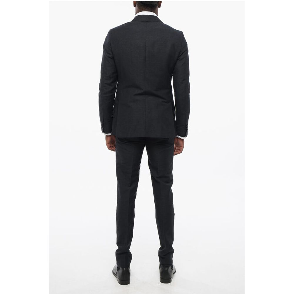 Corneliani CC COLLECTION Flax Blend RETAILORED Suit - Image 4