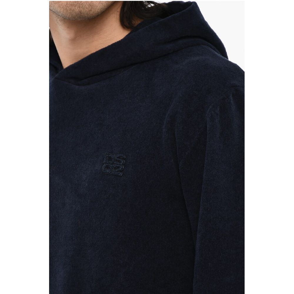 Dsquared² Terry Cotton Hoodie with Monogram - Image 3