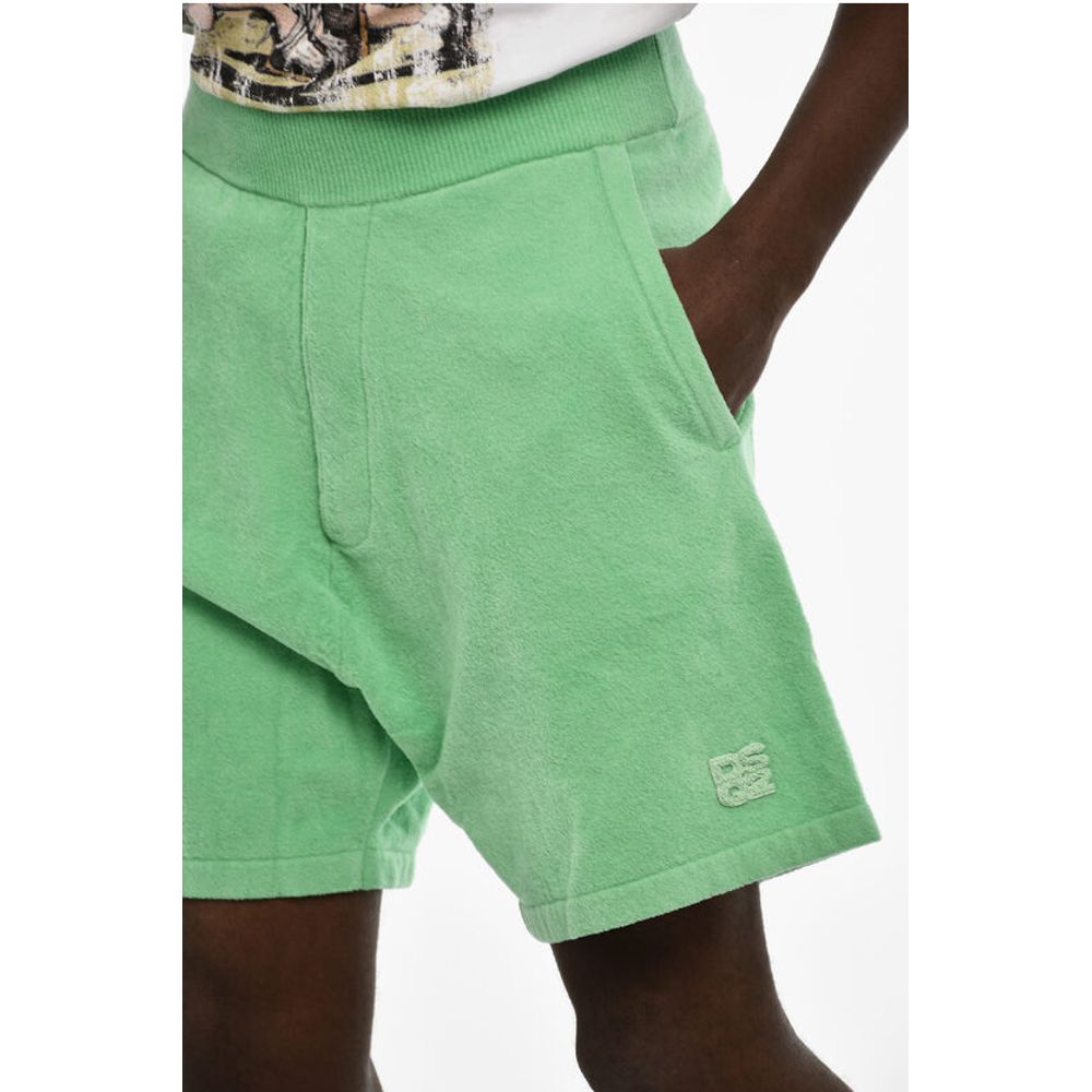 Dsquared² 3 Pockets Terry Cotton Shorts - Image 3