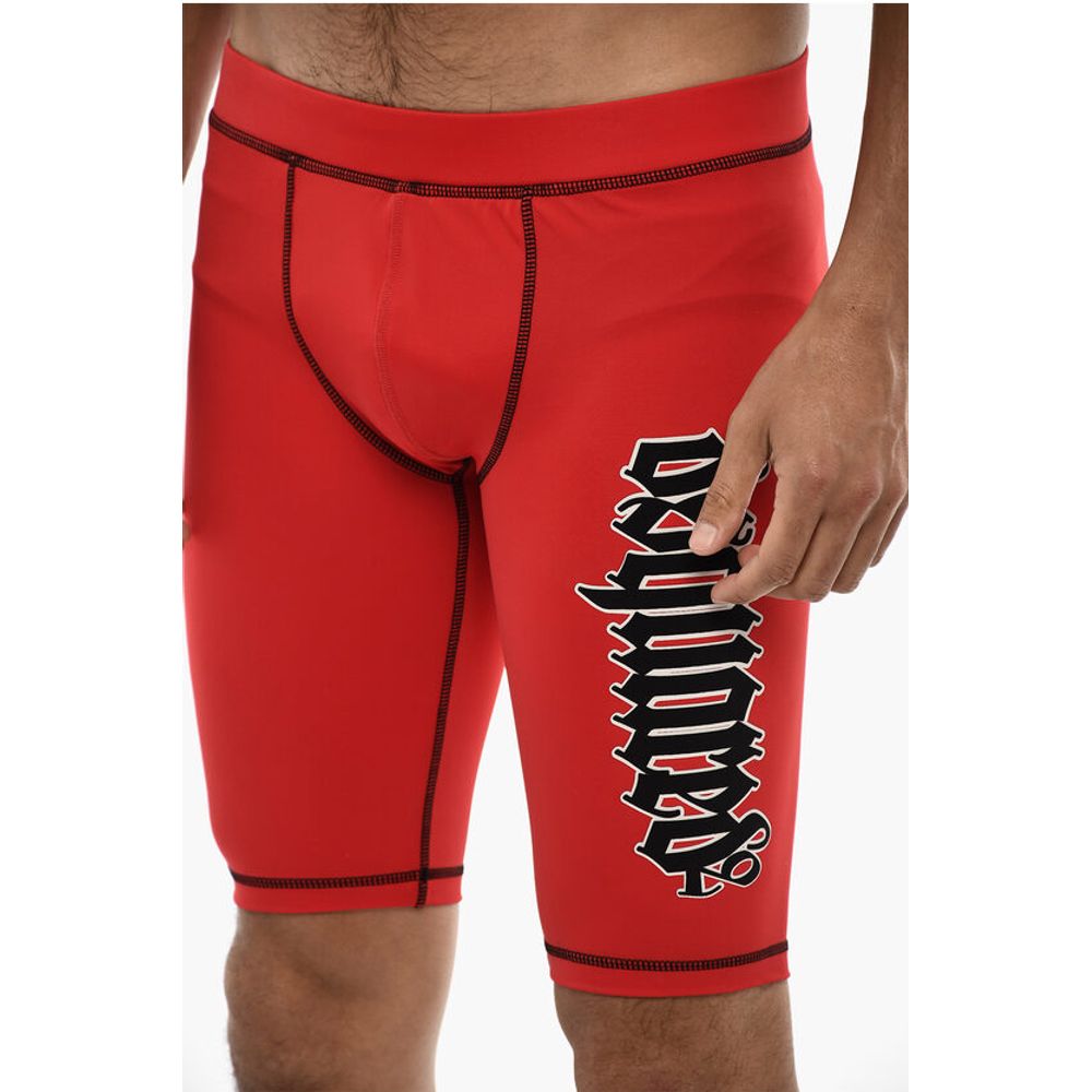 Dsquared² Biker Shorts GOTHIC With Logo Print - Image 3