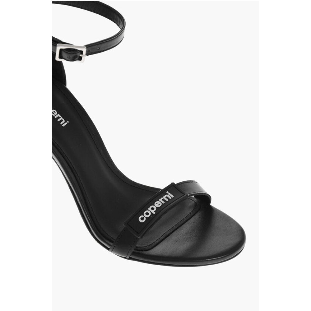 Coperni Leather SKINNY STRAP Sandals with Logo 9cm - Image 4