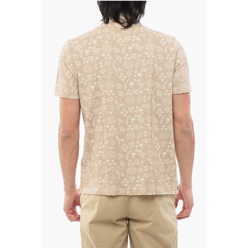 Altea Floral Motif Short Sleeved Polo - Image 2