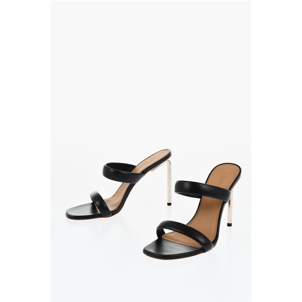 Off-White Leather ALLEN Sandals With Heel 11 cm