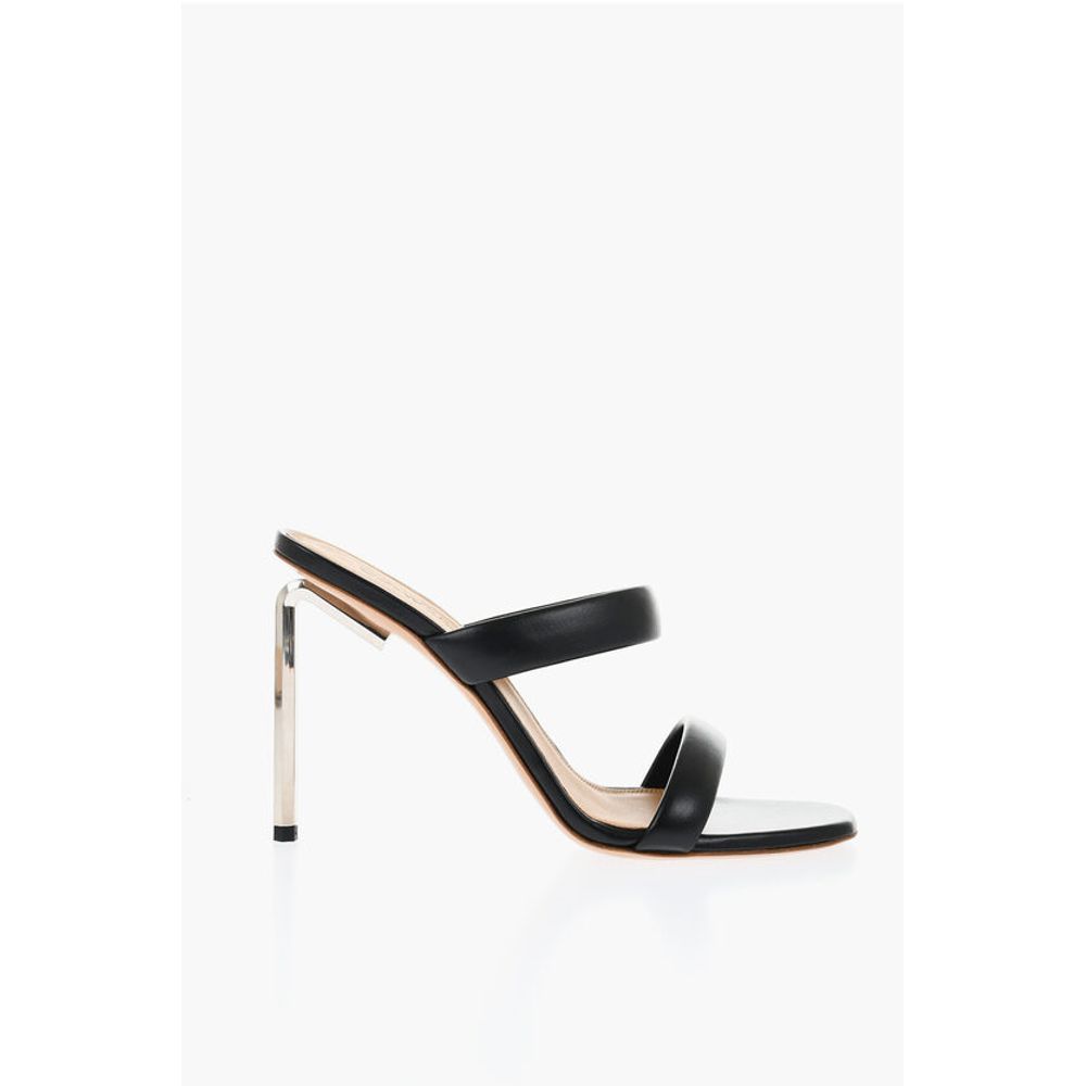 Off-White Leather ALLEN Sandals With Heel 11 cm - Image 3