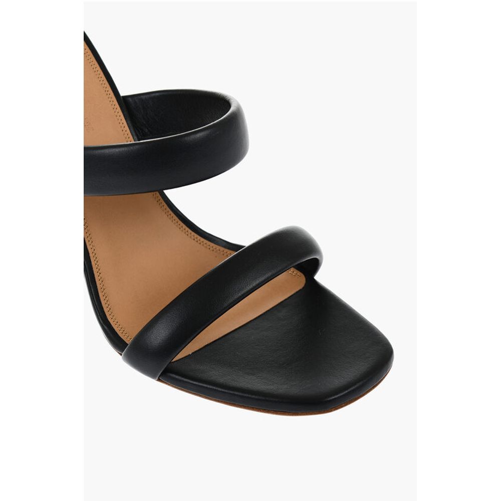 Off-White Leather ALLEN Sandals With Heel 11 cm - Image 4