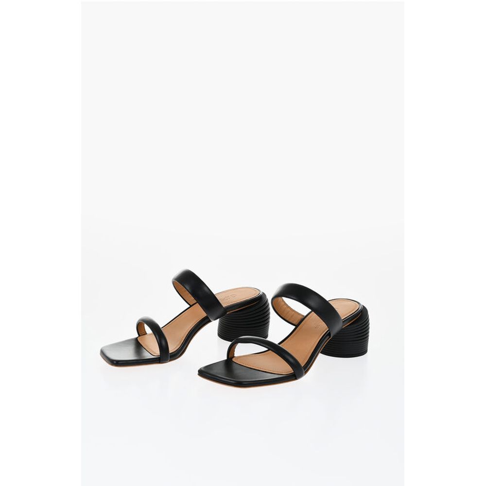 Off-White Leather SPRING Sandals With Standard Heel 6 cm