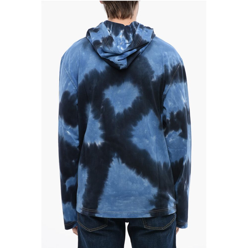 Diesel Tie Dye Effect T-CRANE-LS-HOOD-N1 Hoodie - Image 2