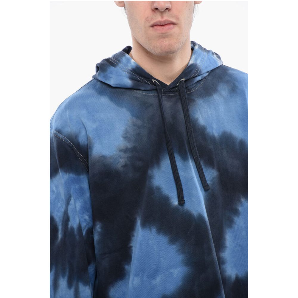 Diesel Tie Dye Effect T-CRANE-LS-HOOD-N1 Hoodie - Image 3