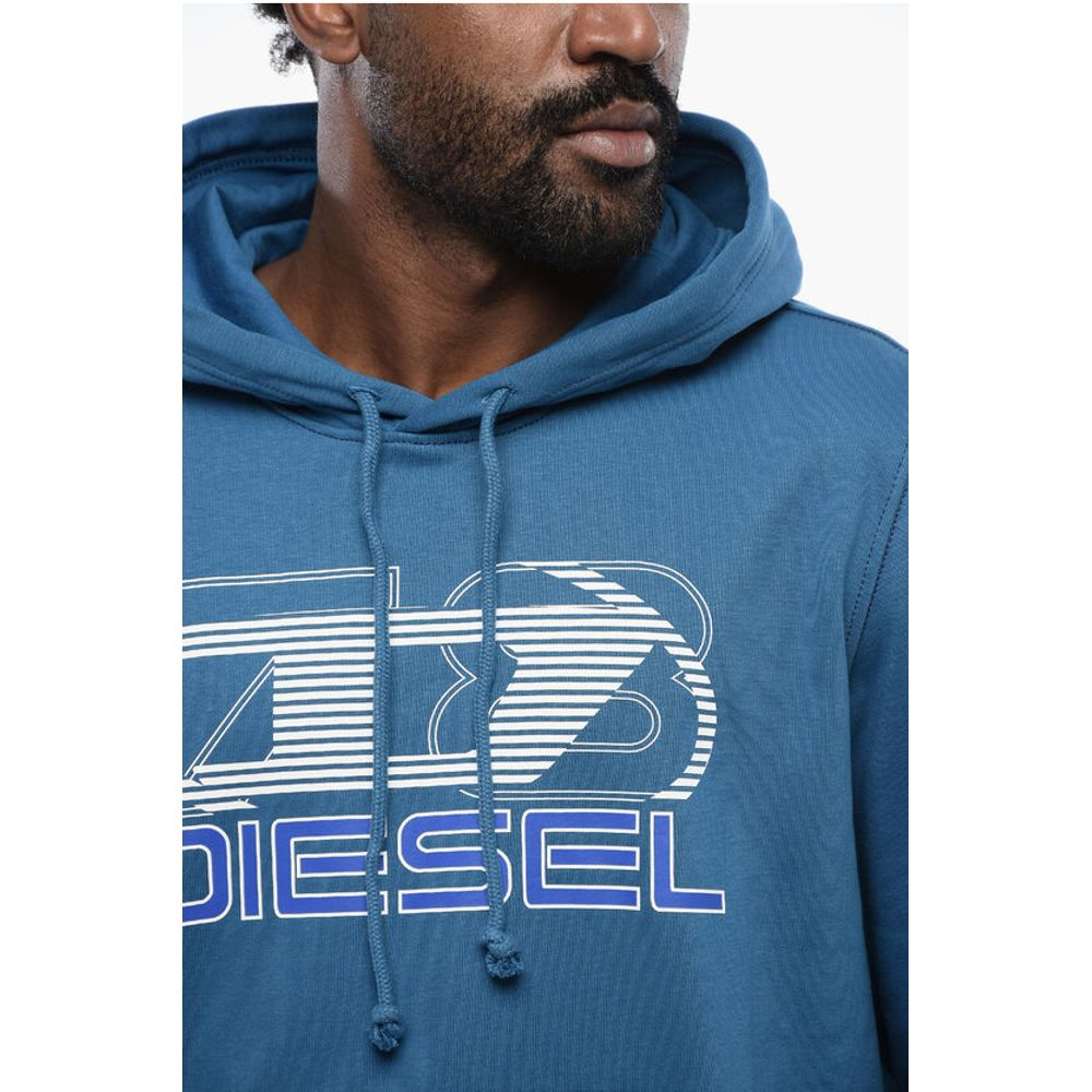 Diesel Printed Cotton S-GINN-HOOD-K40 Hoodie - Image 3