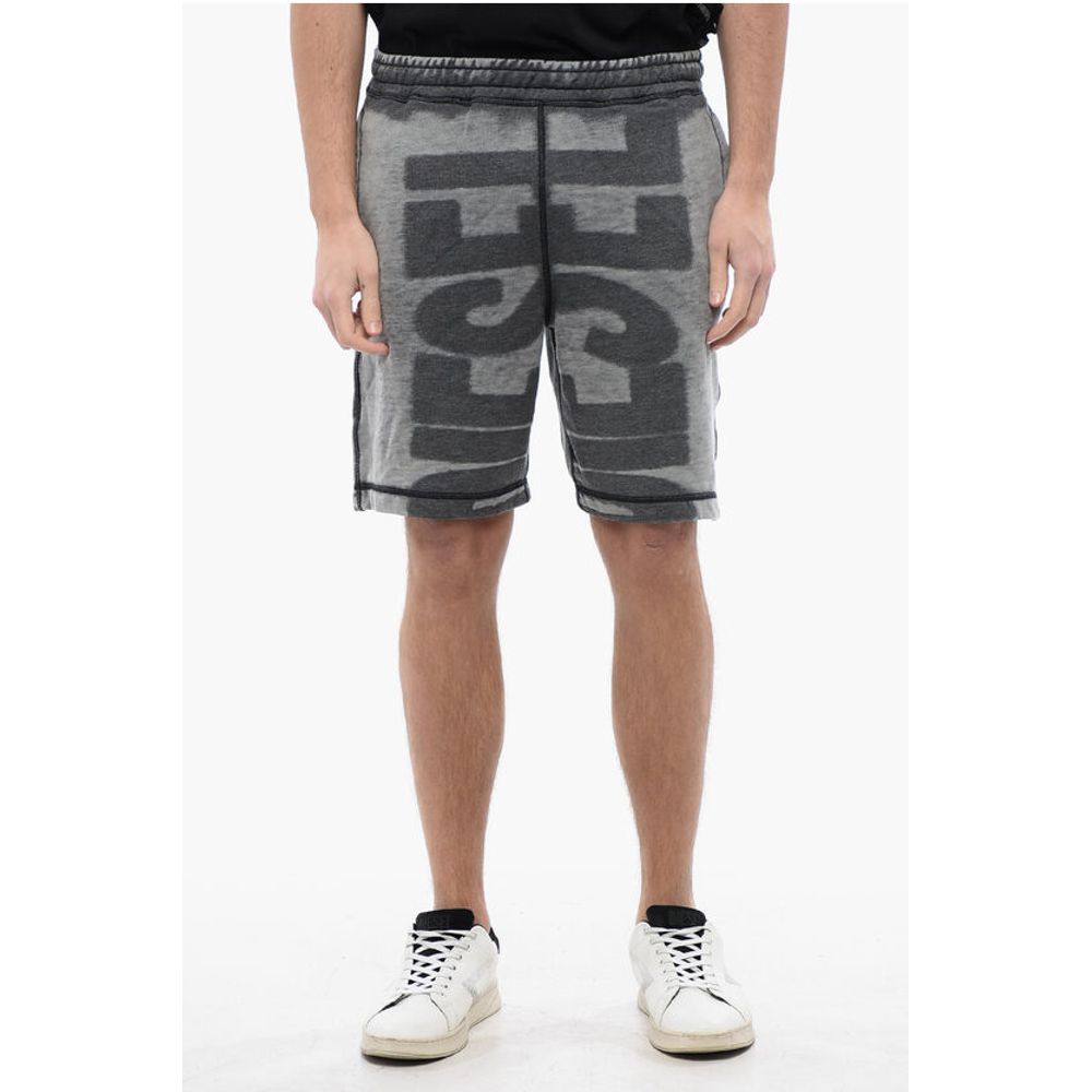 Diesel RED TAG Burn-Out Effect P-ROWN Shorts