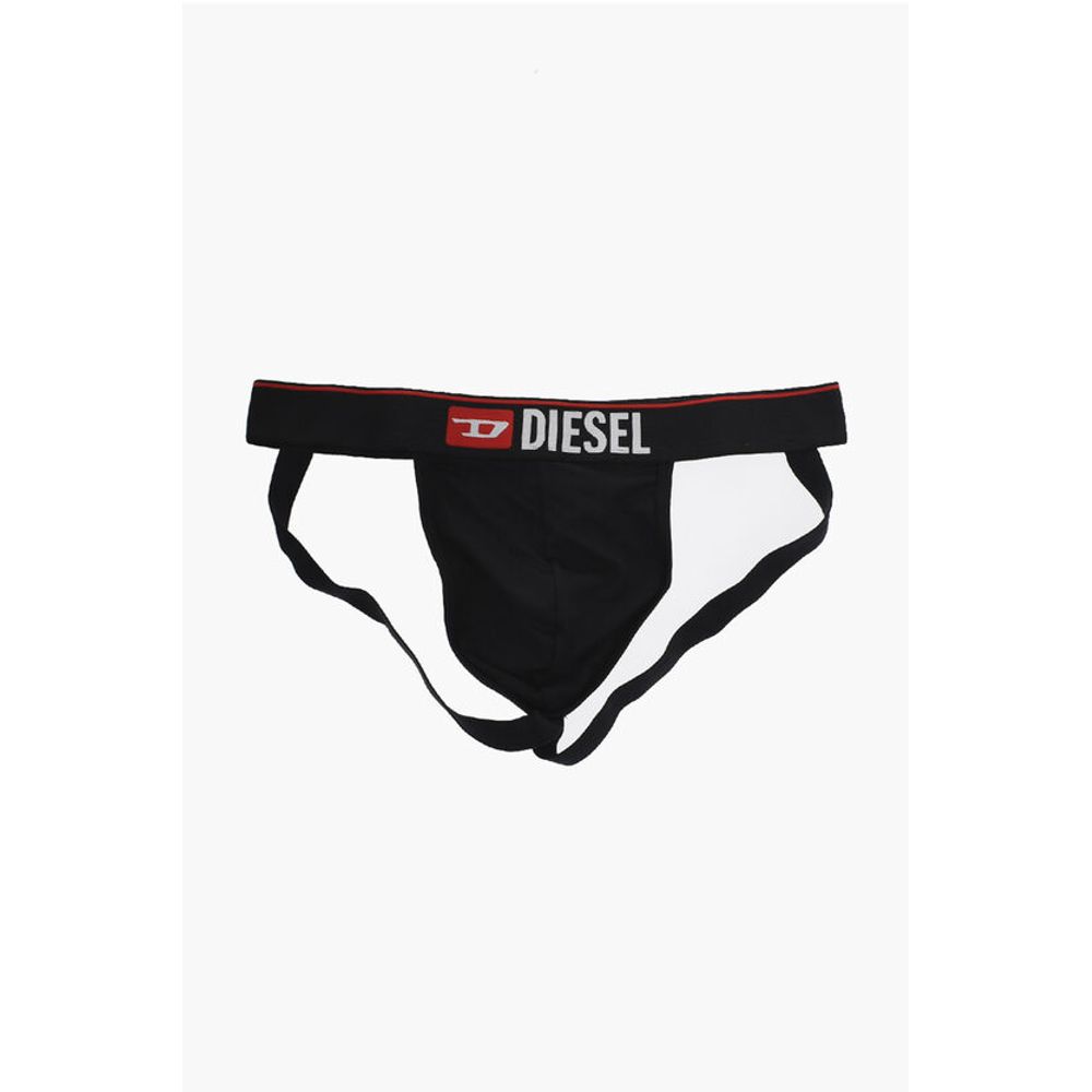 Diesel Microfiber Jockstrap with Logoed Elastic Band