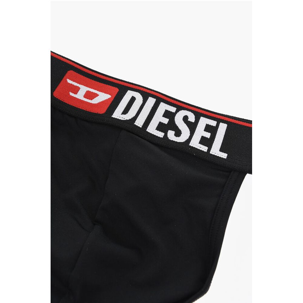 Diesel Microfiber Jockstrap with Logoed Elastic Band - Image 2