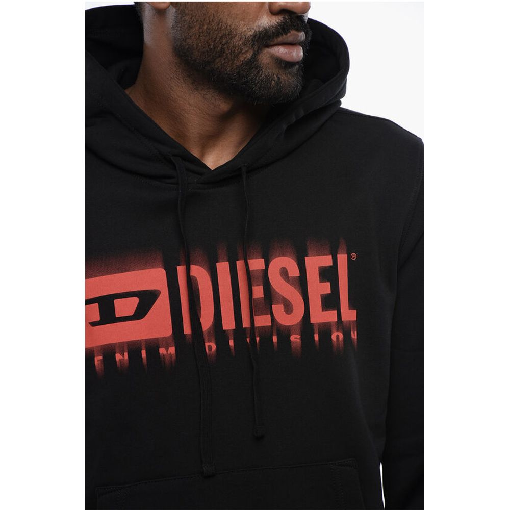Diesel Brushed Cotton S-GINN-HOOD-L5 Hoodie - Image 3