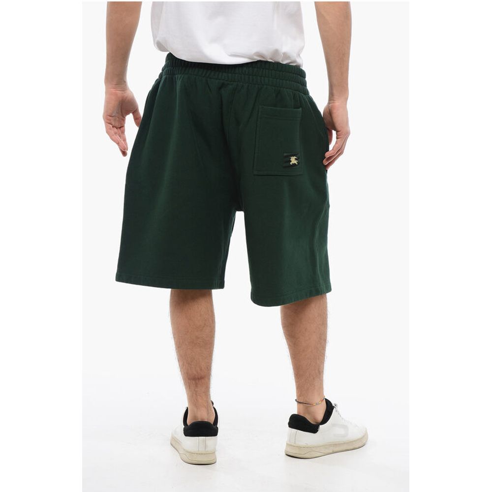 Burberry Cotton Shorts with EDK Patch - Image 2