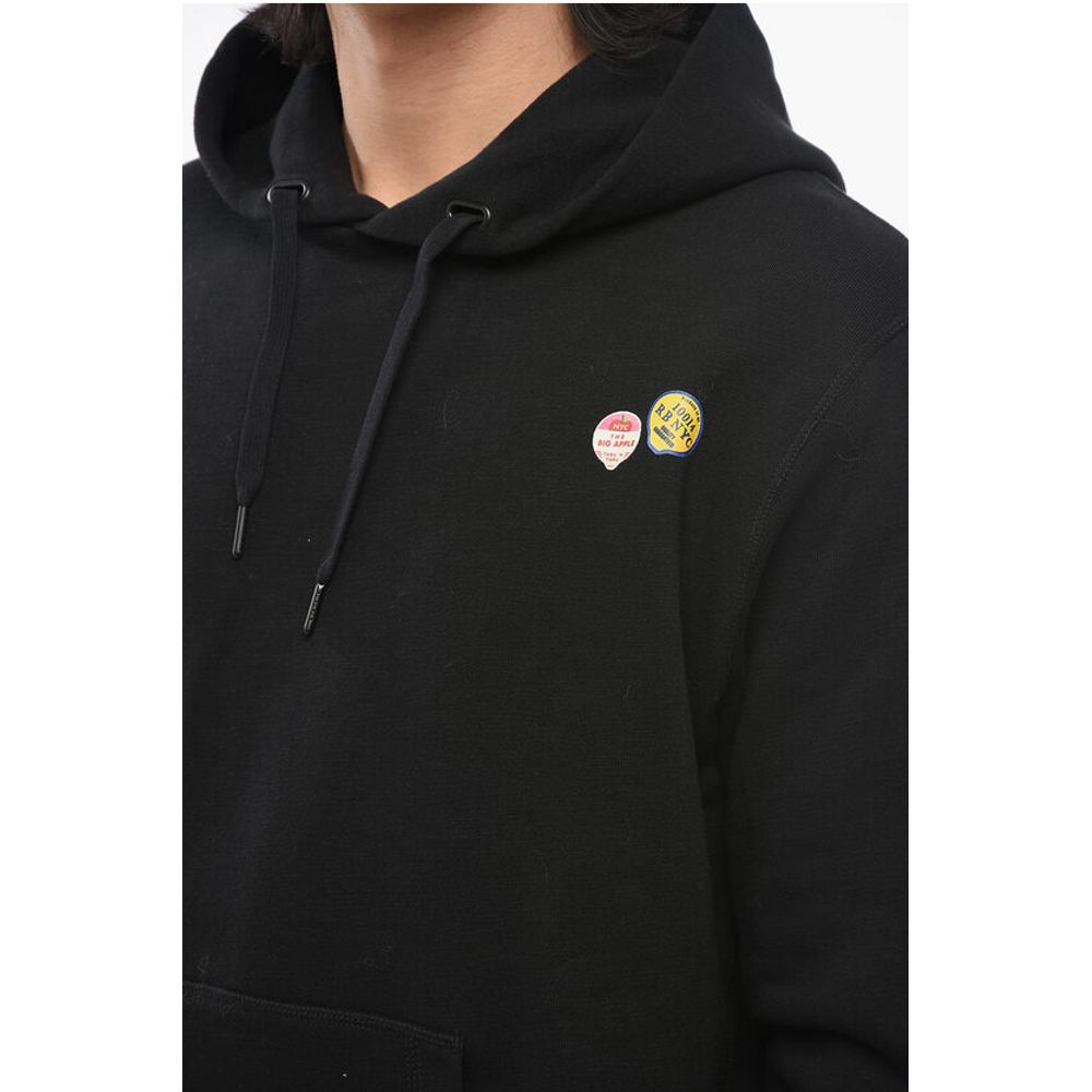 Rag&Bone Brushed Cotton RBNY APPLE Hoodie - Image 3