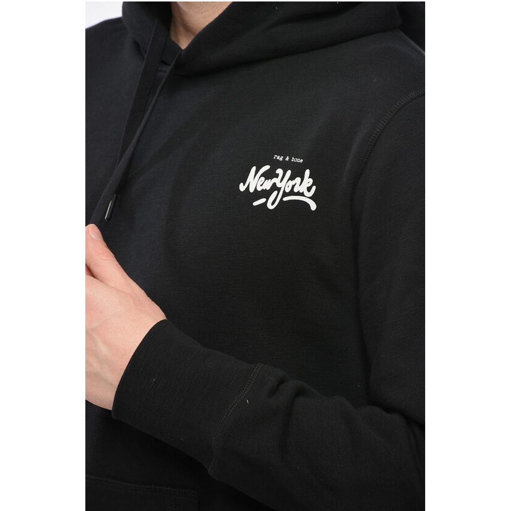 Rag&Bone Brushed Cotton NEWYORK Hoodie - Image 3