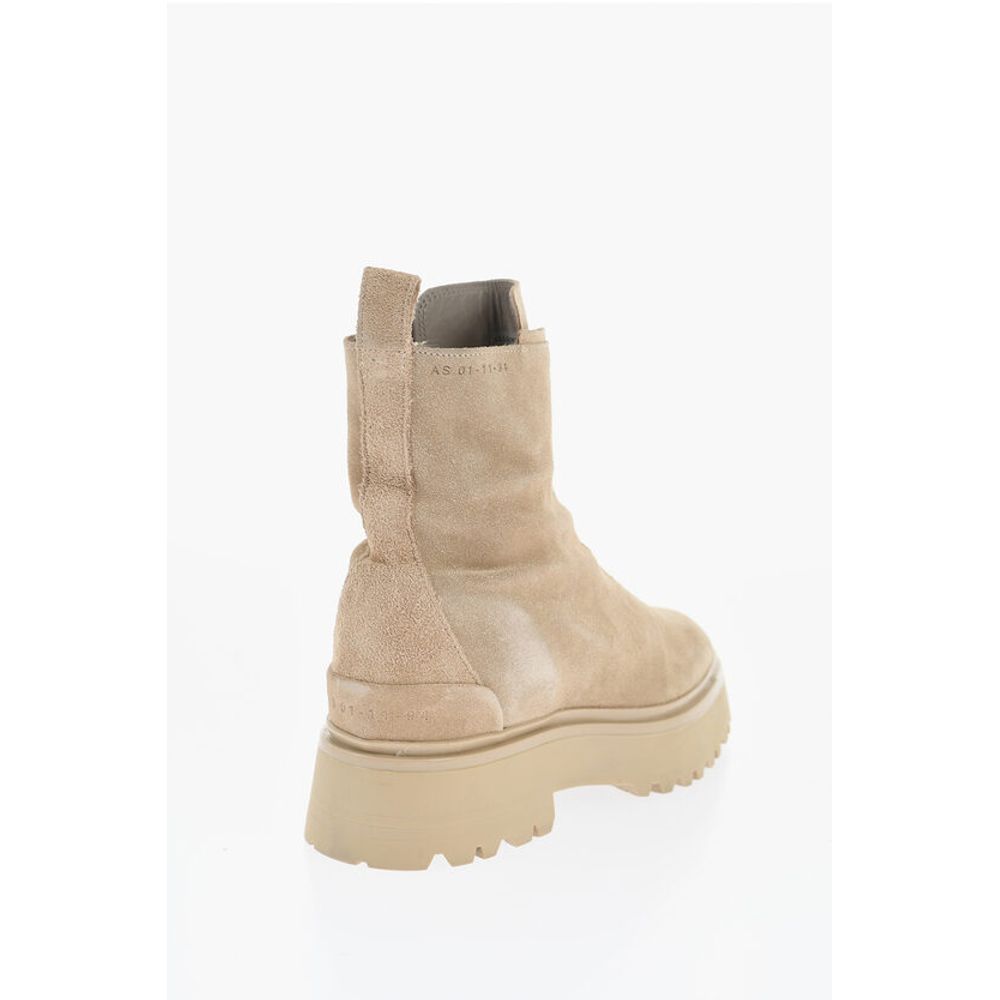 AllSaints Leather OPHELIA Booties with Frontal Zip - Image 2