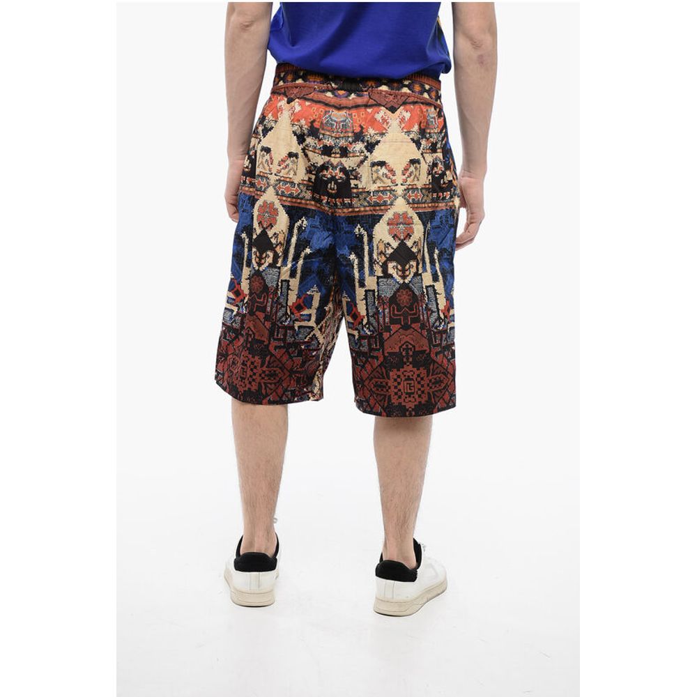 Balmain Double-pleated CARPET Nylon Shorts - Image 2