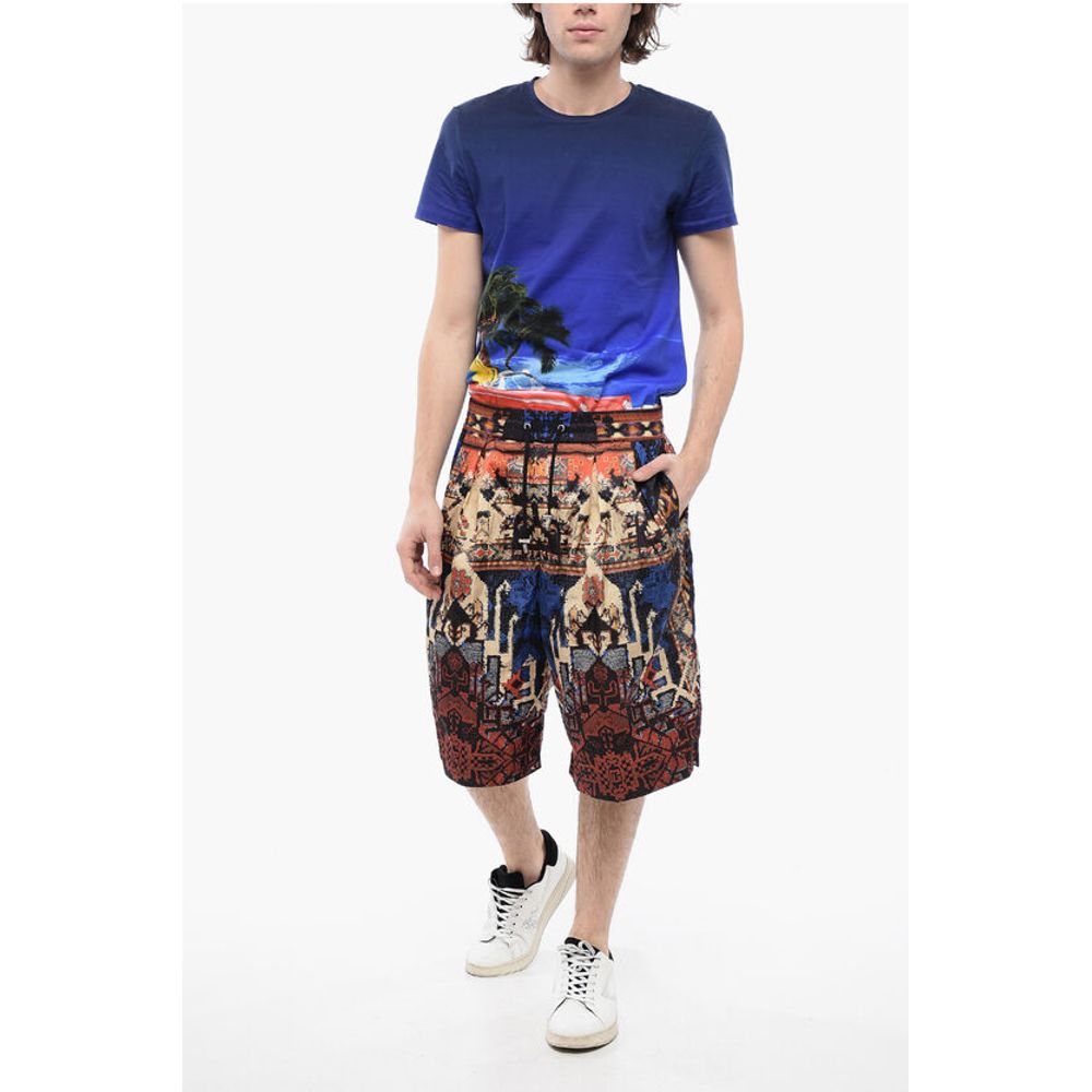 Balmain Double-pleated CARPET Nylon Shorts - Image 4