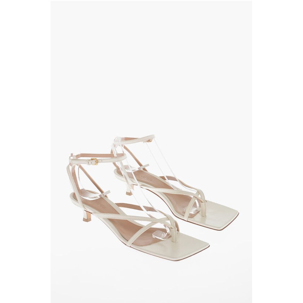 Bottega Veneta Leather LOUNGE Thong Sandals 4cm