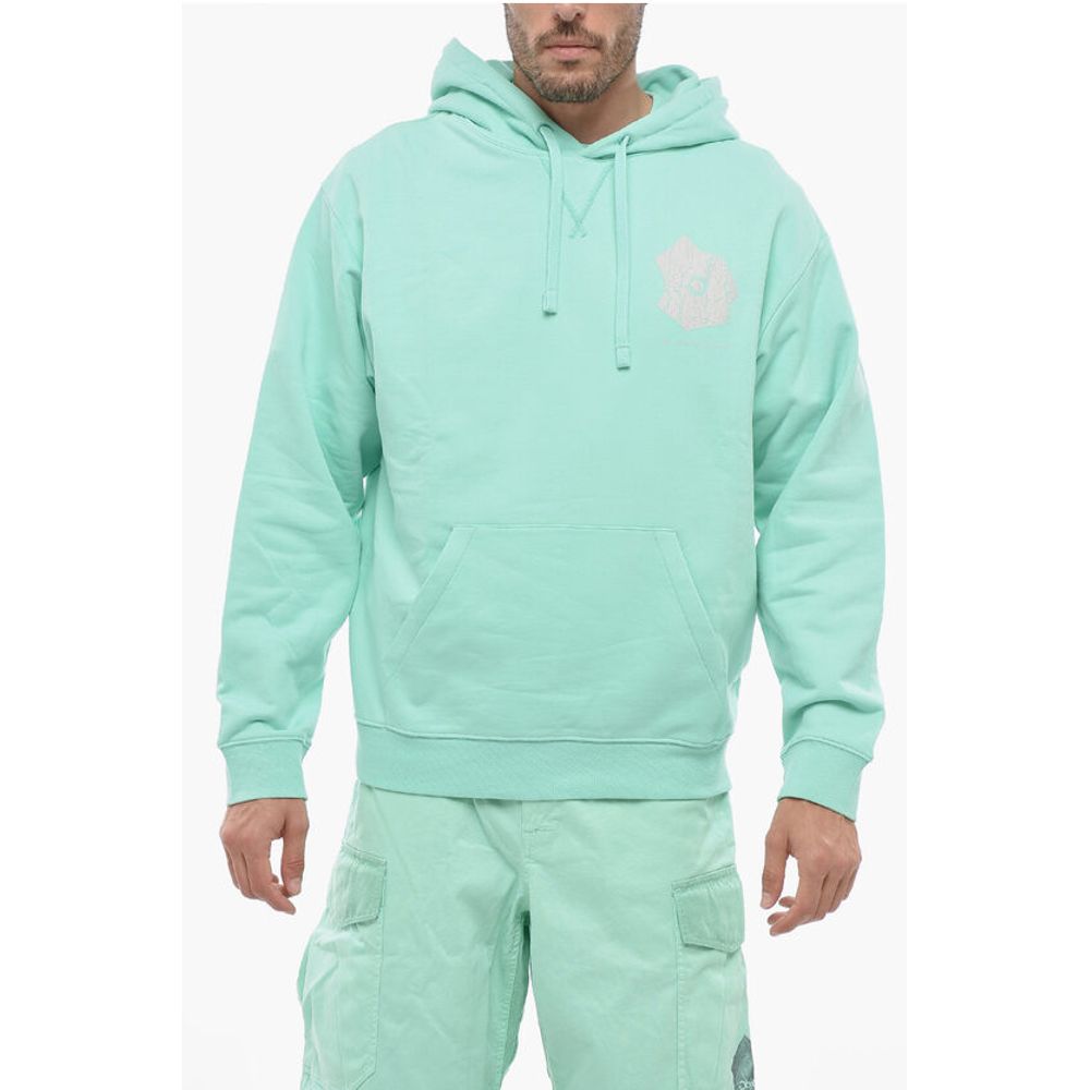 Objects IV Life Printed Brushed Cotton Hoodie