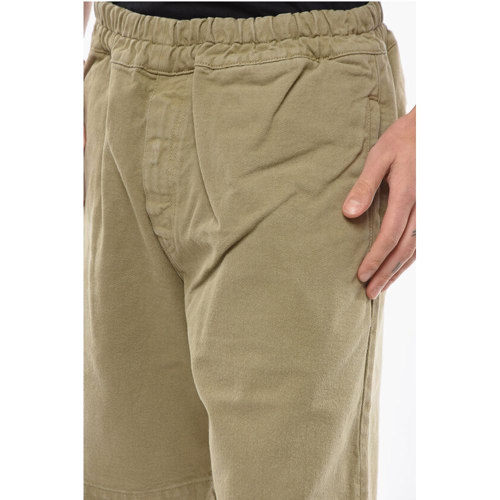 14 BROS Drawstring Waist Cotton Shorts - Image 3